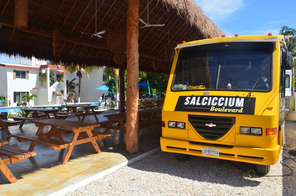 Gota De Sal Apartments Puerto Morelos Ngoại thất bức ảnh